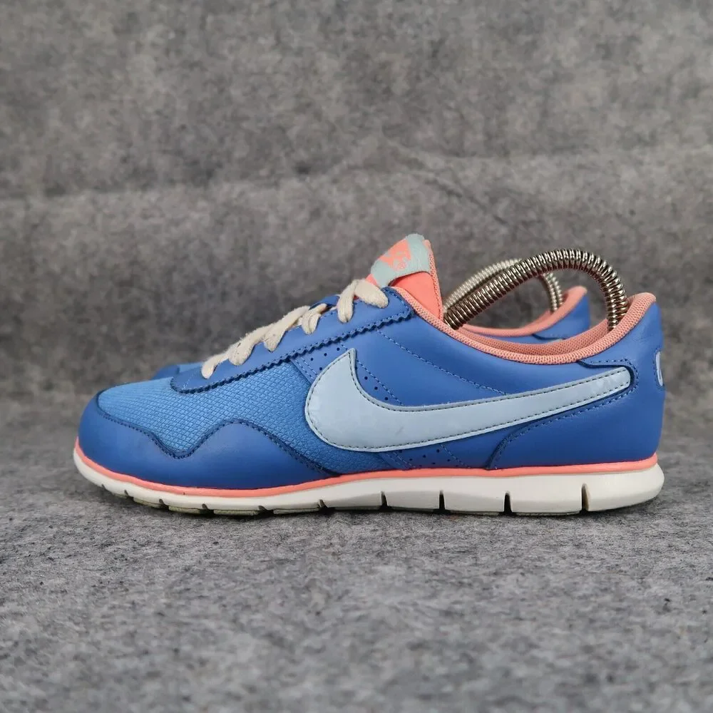 Nike Shoes Womens 7 Athletic Sneakers Trainers Victoria Low Blue Lace Up Sport